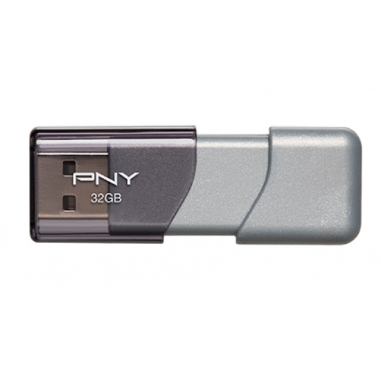 32GB PNY Turbo Attache 3.0 USB3.0 Flash Drive Image
