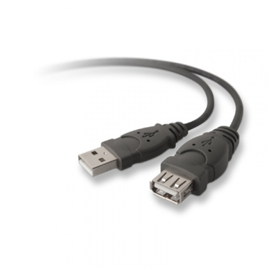 Belkin Pro Series Hi-Speed USB2.0 Extension Cable 3.0m Black Image