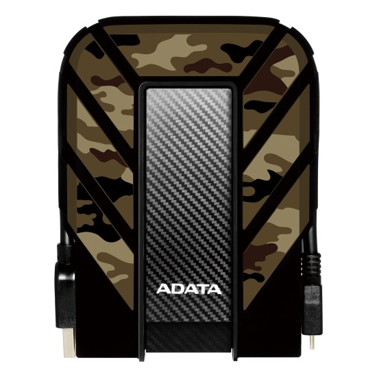 2TB AData HD710M Pro USB3.2 External Hard Drive Military Grade Anti-Shock, Camouflage Image