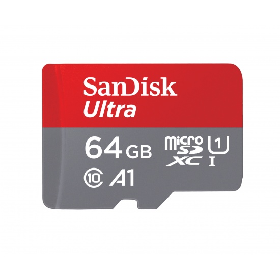 64GB Sandisk Ultra microSDXC UHS-I CL10 A1 Mobile Phone Memory Card 100MB/sec Image