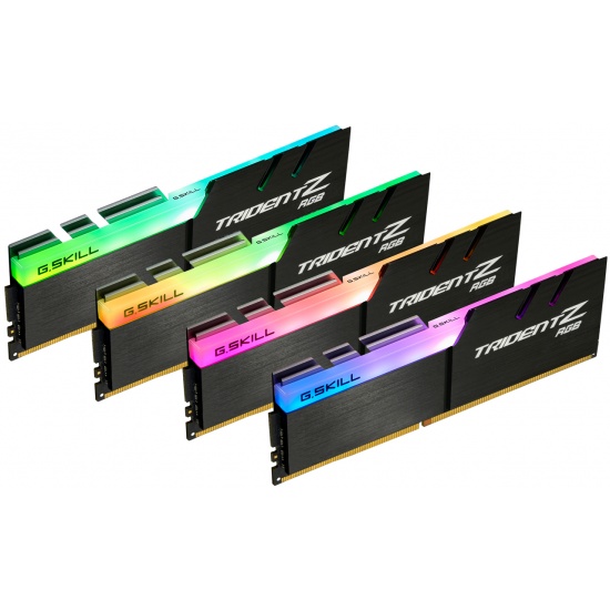 32GB G.Skill DDR4 TridentZ RGB 4266Mhz PC4-34100 CL17 1.45V Quad Channel Kit (4x8GB) for Intel/AMD Image