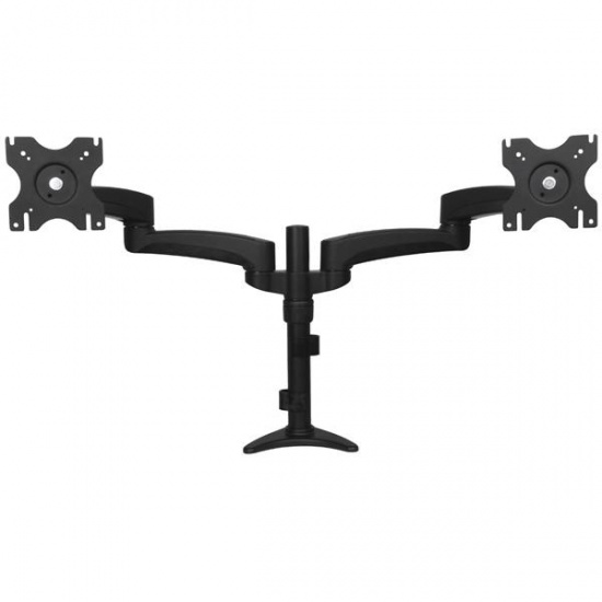 StarTech Desk Mount Dual Monitor Arm - Articulating - Up to 24-inch Monitors Image