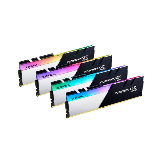 32GB G.Skill Trident Z Neo DDR4 3600MHz PC4-28800 CL14-14-14 RGB Quad Channel Kit (4x 8GB) Image