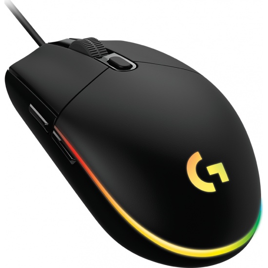 Logitech G203 LIGHTSYNC RGB Wired Gaming Mouse Black Image