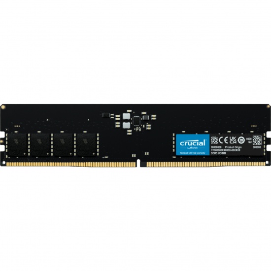 32GB Crucial DDR5 4800MHz PC5-38400 CL40 Single Memory Module Image