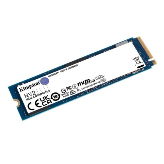 1TB Kingston NV2 NVMe SSD M.2 2280 PCIe 4.0 Solid State Disk Image