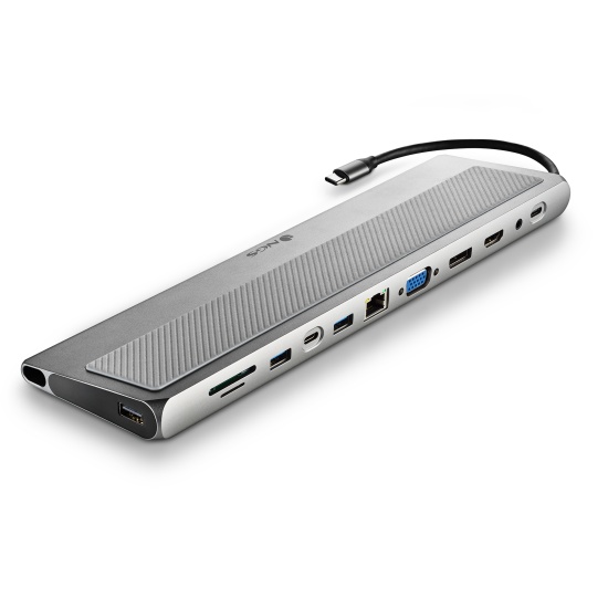 NGS Wonderdock Pro 12-to-1 USB-C Multi-Port Adapter & Stand Image