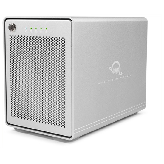 16.0TB OWC Mercury Elite Pro Quad - Four-Drive USB 3.2 (10Gb/s) External Storage Solution with SoftRAID Image 16.0TB OWC Mercury Elite Pro Quad - Four-Drive USB 3.2 (10Gb/s) External Storage Solution with SoftRAID Image