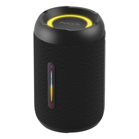 NGS NGS Roller Furia 2 Tiny, 20W Wireless and Water-resistant BT Speaker, Black Image NGS NGS Roller Furia 2 Tiny, 20W Wireless and Water-resistant BT Speaker, Black Image