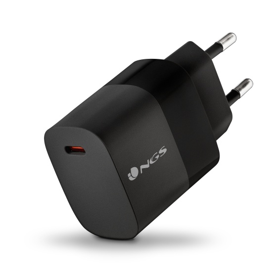 NGS Bud 20W USB-C Power Adapter for Phones & Tablets, EU Only Image NGS Bud 20W USB-C Power Adapter for Phones & Tablets, EU Only Image