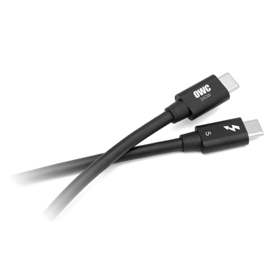 OWC Thunderbolt 5 USB-C Cable - 0.8m Image OWC Thunderbolt 5 USB-C Cable - 0.8m Image