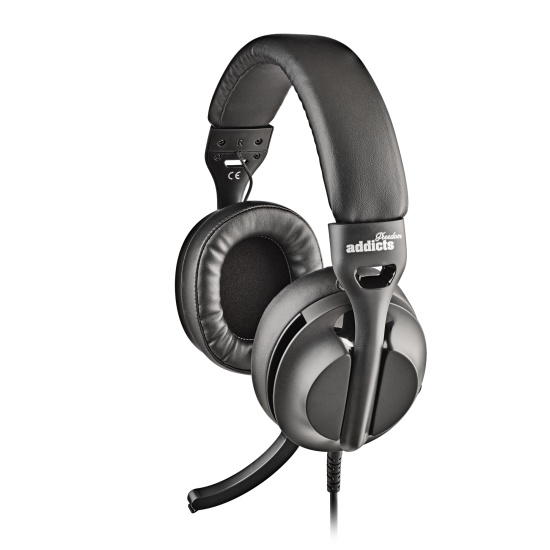NGS VOX805 USB-C Stereo Headset, Black Image
