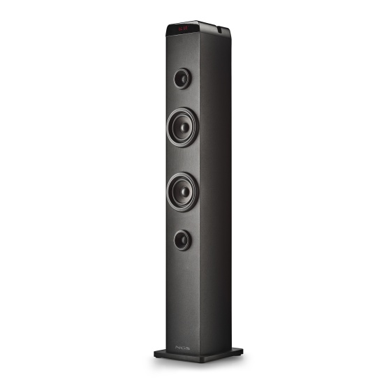 NGS Sky Charm PRO 50W Wireless Multi Pairing BT Tower Speaker, Black Image