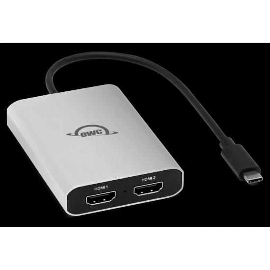 OWC USB-C Dual HDMI 4K Display Adapter with DisplayLink Image