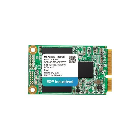 256GB Silicon Power MSA3K0E Industrial mSATA III Internal SSD Image