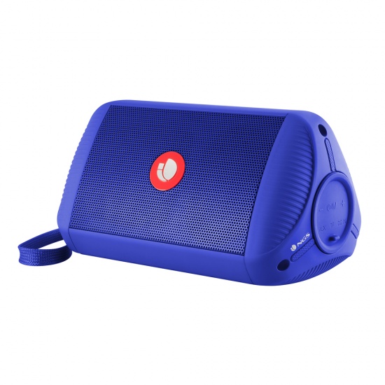 NGS Roller Ride 10W Portable Wireless BT and TWS Speaker - Blue Image