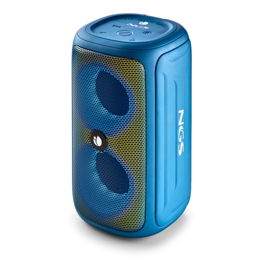 NGS Roller Beast 32W Wireless & Water-Resistant IPX5 BT Speaker, Azure Image