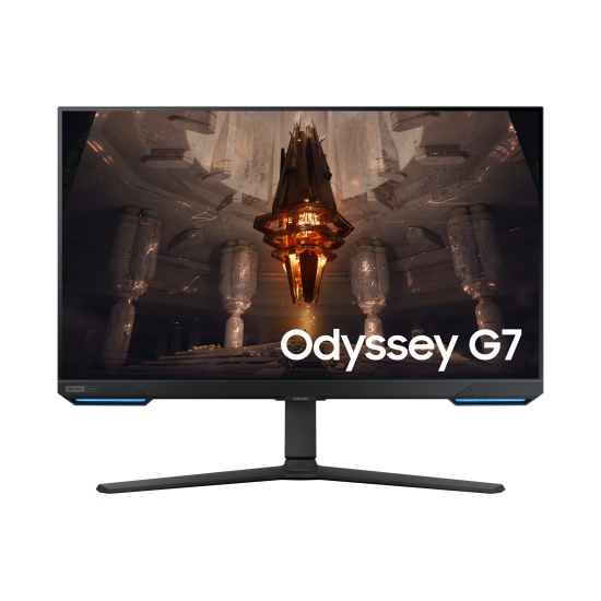 Samsung Odyssey G7 32 Inch 3840 x 2160 4K Ultra HD LED Computer Monitor - Black Image