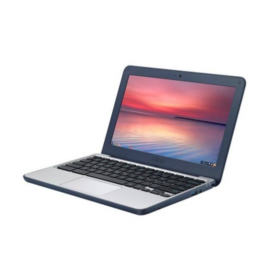 ASUS Chromebook C202SA-YS02 1.6GHz N3060 11.6-inch 4GB Ram 16GB Storage 1366 x 768pixels US Keyboard Layout Image