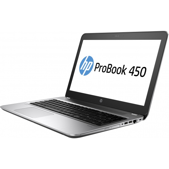 HP ProBook 450 G4 Core i3 7100U 2.4 GHz Win 10 Pro 64-bit 4 GB RAM 500GB HDD DVD SuperMulti 15.6-inch 1366 x 768 (HD) UK Keyboard Layout Image