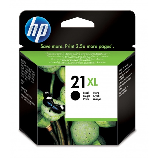 HP 21XL High Yield Black Original Ink Cartridge Image
