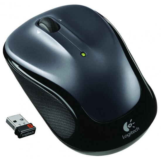 Logitech M325 Wireless Mouse Dark Silver Image