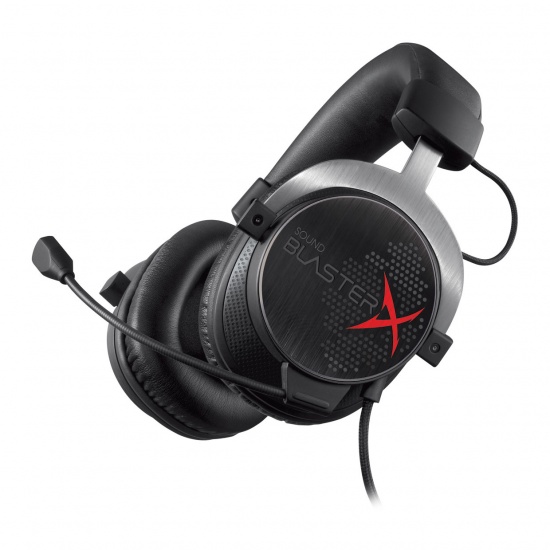 Creative Sound BlasterX H5 Gaming Headset 3.5mm Circumaural  Black Image