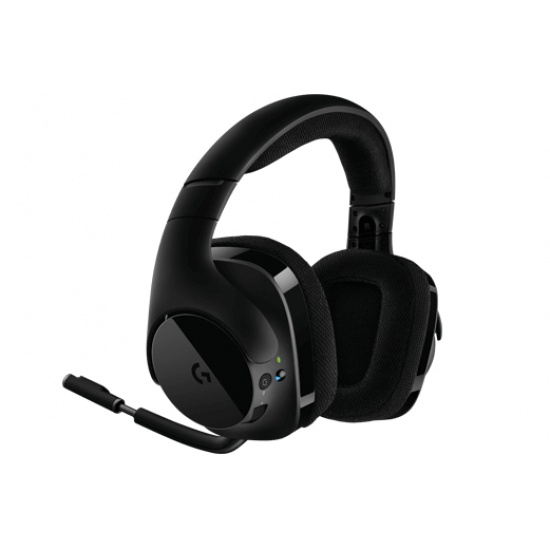 Logitech G533 Wireless Gaming Headset 3.5mm Circumaural Black Image