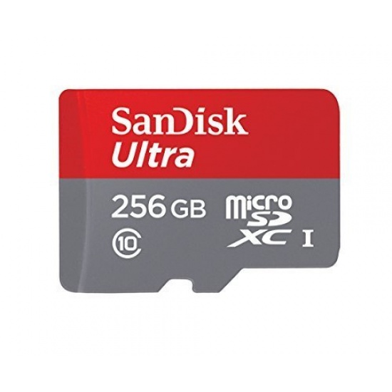 256GB SanDisk Ultra microSDXC UHS-I CL10 95MB/sec Memory Card with SD Adapter Image