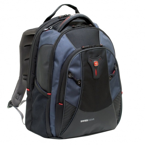 Wenger SwissGear Mythos 16-inch Laptop Backpack - Black/Blue Image