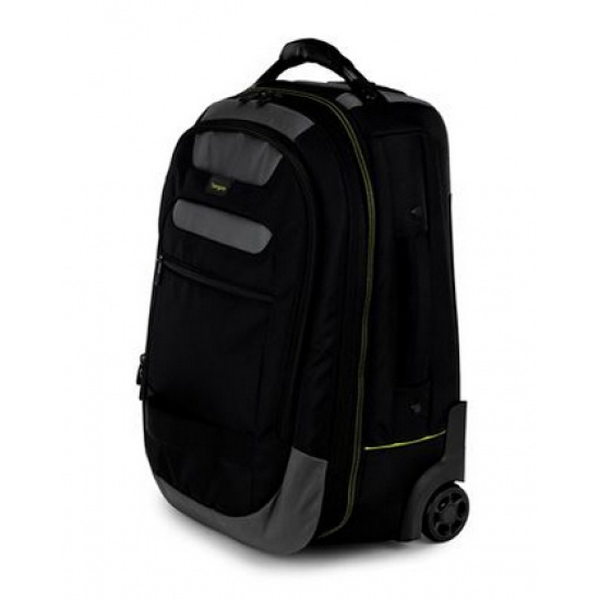 Targus CityGear 15.6-inch Rolling Laptop Backpack - Black/Grey Image