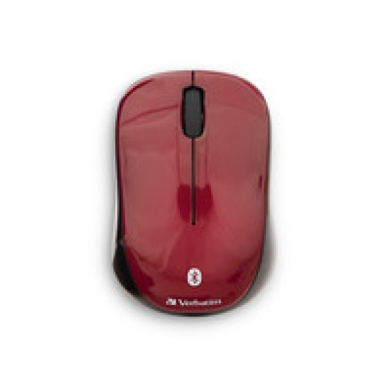 Verbatim Multi Track Ambidextrous Wireless Bluetooth LED Mouse - Garnet Image