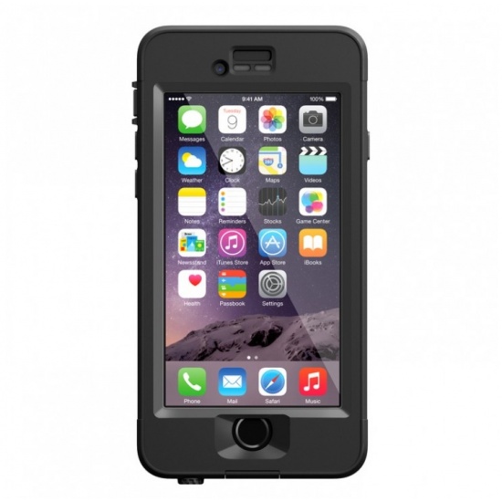 LifeProof NÜÜD Waterproof Phone Case 77-52897 for Apple iPhone 6s - Black Image