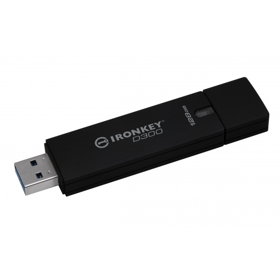 128GB Kingston Ironkey D300 USB3.0 Flash Drive Image