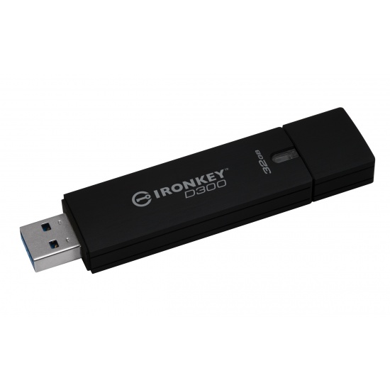 32GB Kingston Ironkey D300 USB3.0 Flash Drive Image