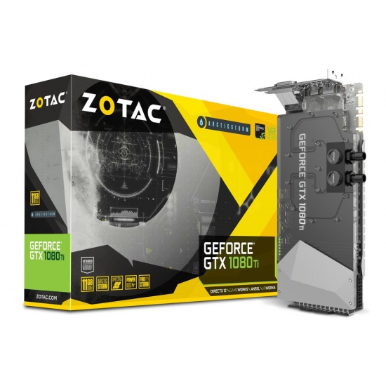 Zotac Geforce GTX 1080 TI Arcticstorm 11GB GDDR5X Graphics Card Image