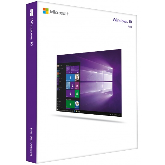 Microsoft Windows 10 Pro 34-bit,64-bit Operating System - Electronic Software Download Image