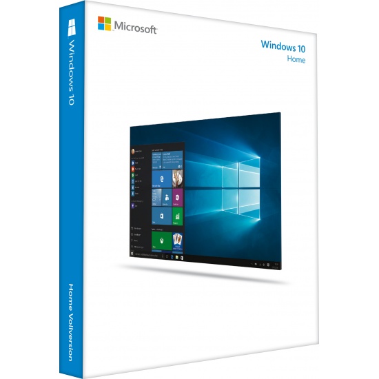 Microsoft Windows 10 Home 32-bit,64-bit Operating System -  Electronic Software Download Image
