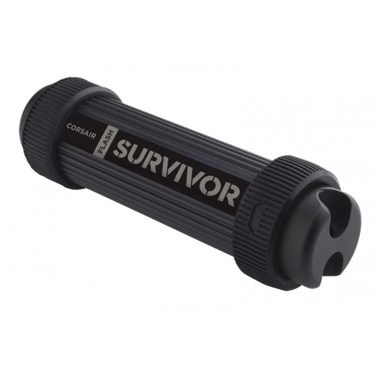 128GB Corsair Survivor Stealth USB3.0 Flash Drive - Black Image