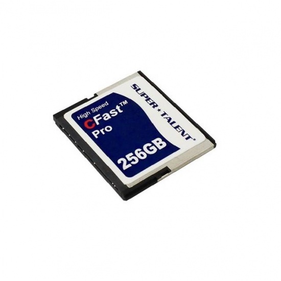 256GB Super Talent CFast Pro MLC Memory Card - Speed Rating (up to 480MB/sec) Image
