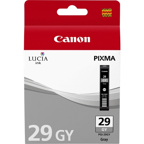Canon PGI-29 GY Grey Ink Cartridge Image