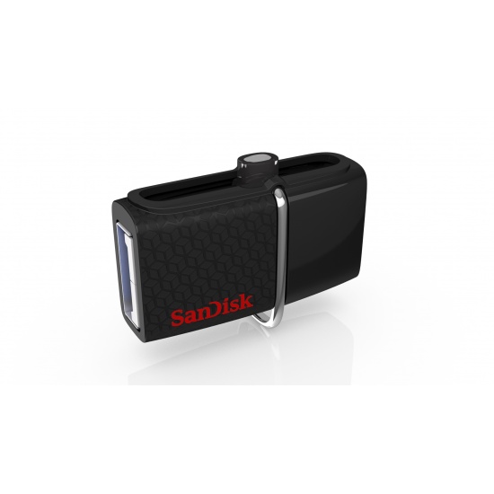 32GB SanDisk Ultra Dual USB3.0 OTG Flash Drive - Black Image
