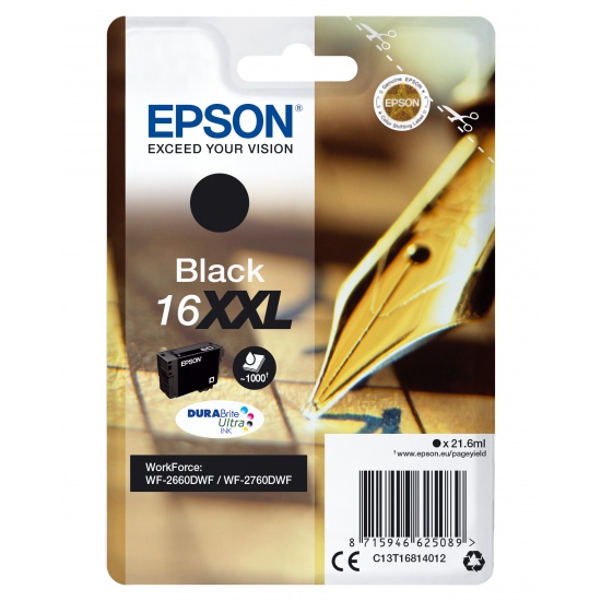 Epson 16XXL Black Ink Cartridge Image
