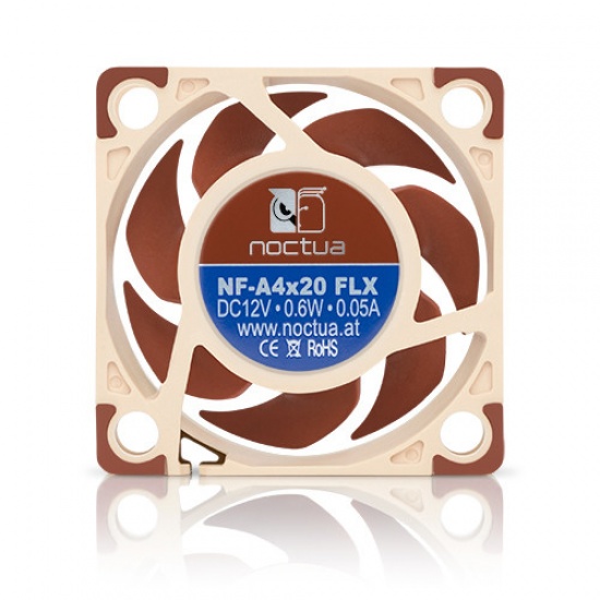 Noctua NF-A4x20 40mm 5000RPM Case Fan - Beige, Brown Image