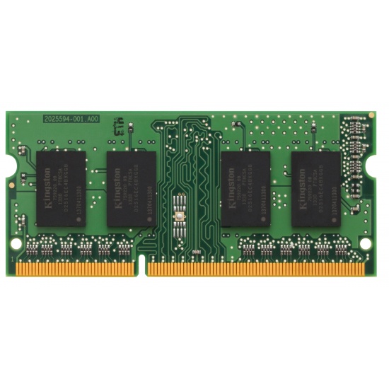 4GB Kingston ValueRam 1333MHz PC3-10600 CL9 SO-DIMM DDR3 Memory Module Image