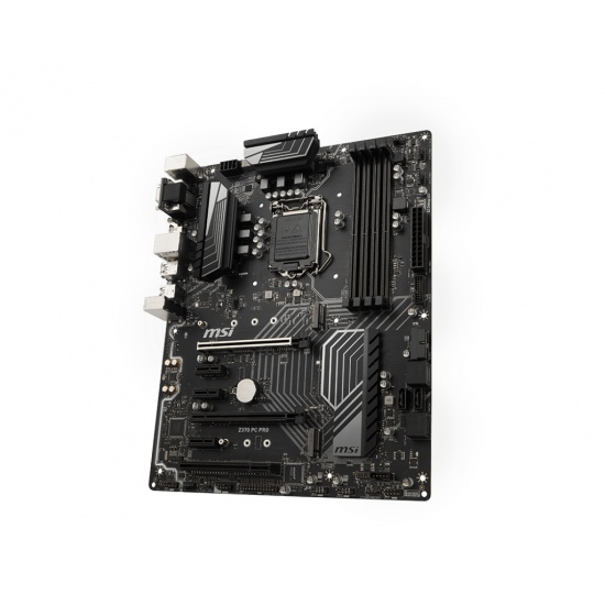 MSI Z370 PC PRO Intel Z370 SATA III ATX Motherboard Image