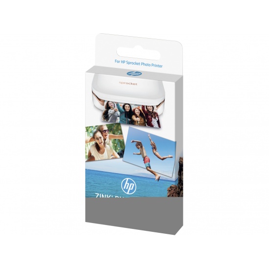 HP Zink 2x3 Sticky-Backed Glossy Photo Paper - 50 sheets Image