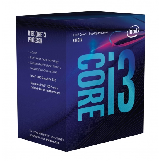Intel Core i3-8300 3.7GHz 8MB Coffee Lake Boxed Desktop Processor Image