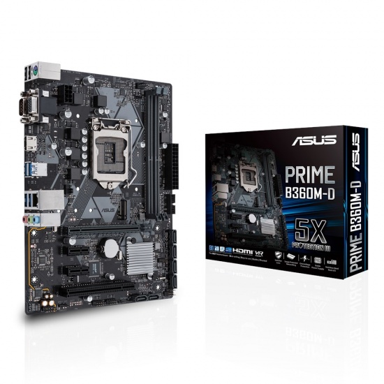 Asus Prime Intel B360 Micro ATX Motherboard Image