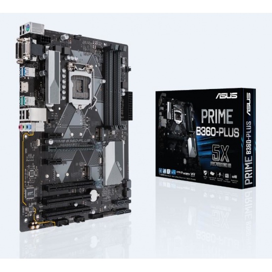 Asus Prime Intel B360 ATX DDR4-SDRAM Motherboard Image